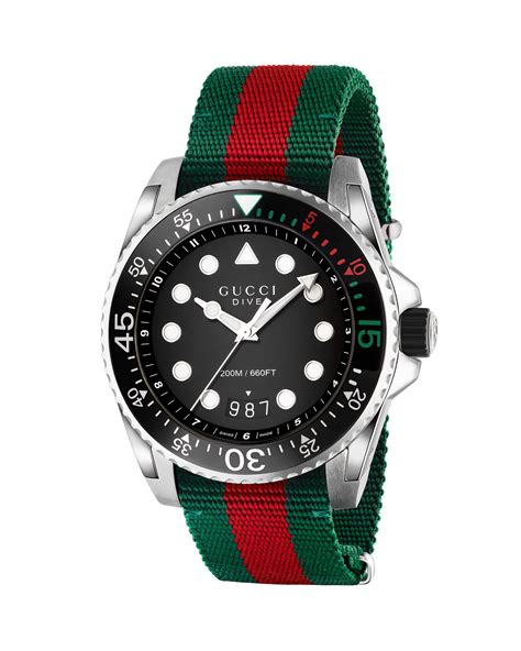 gucci dive watch strap|Gucci shoulder strap replacement.